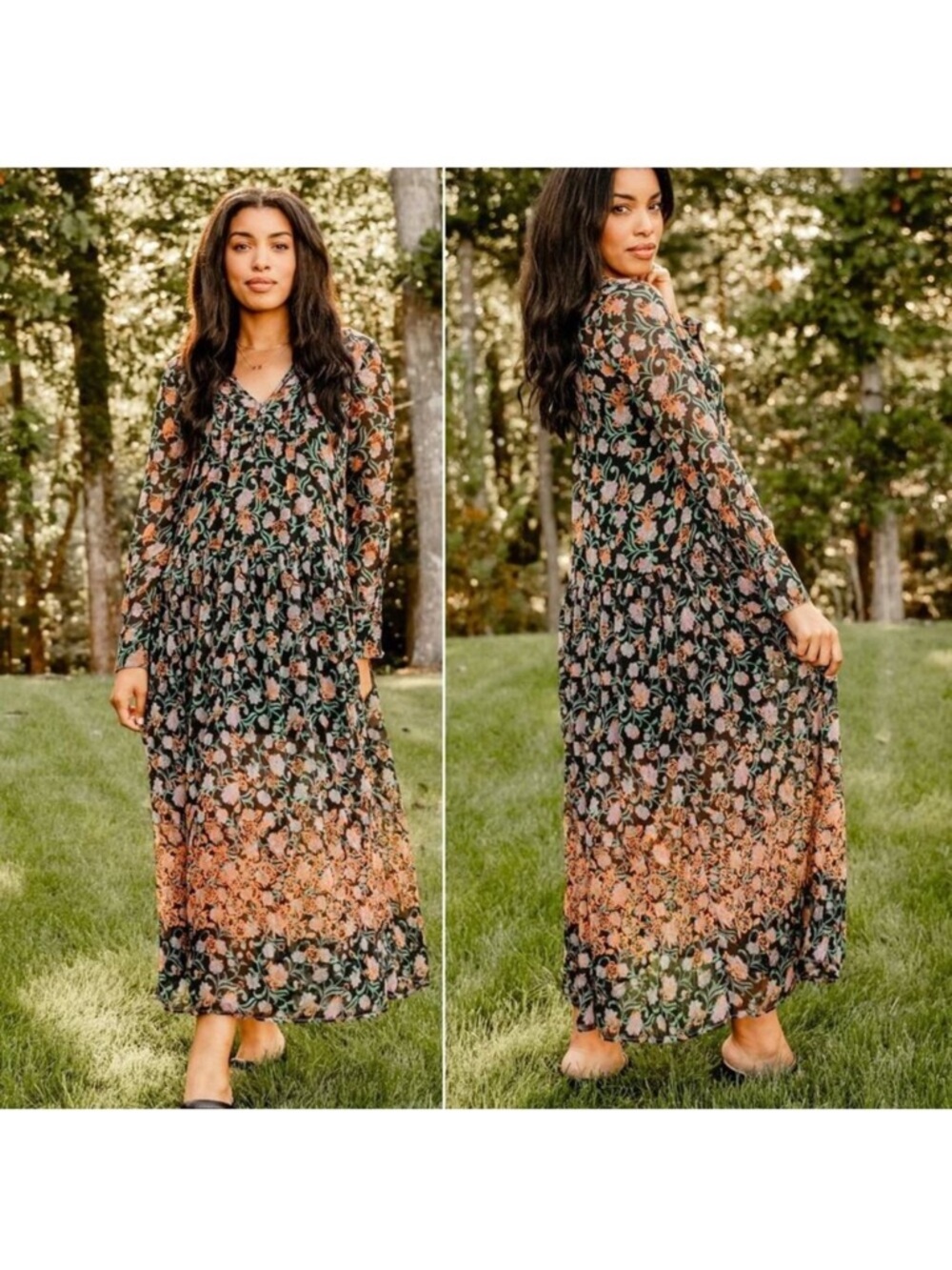 Free People See It Through Dress Black Combo Size Small (S) NWT